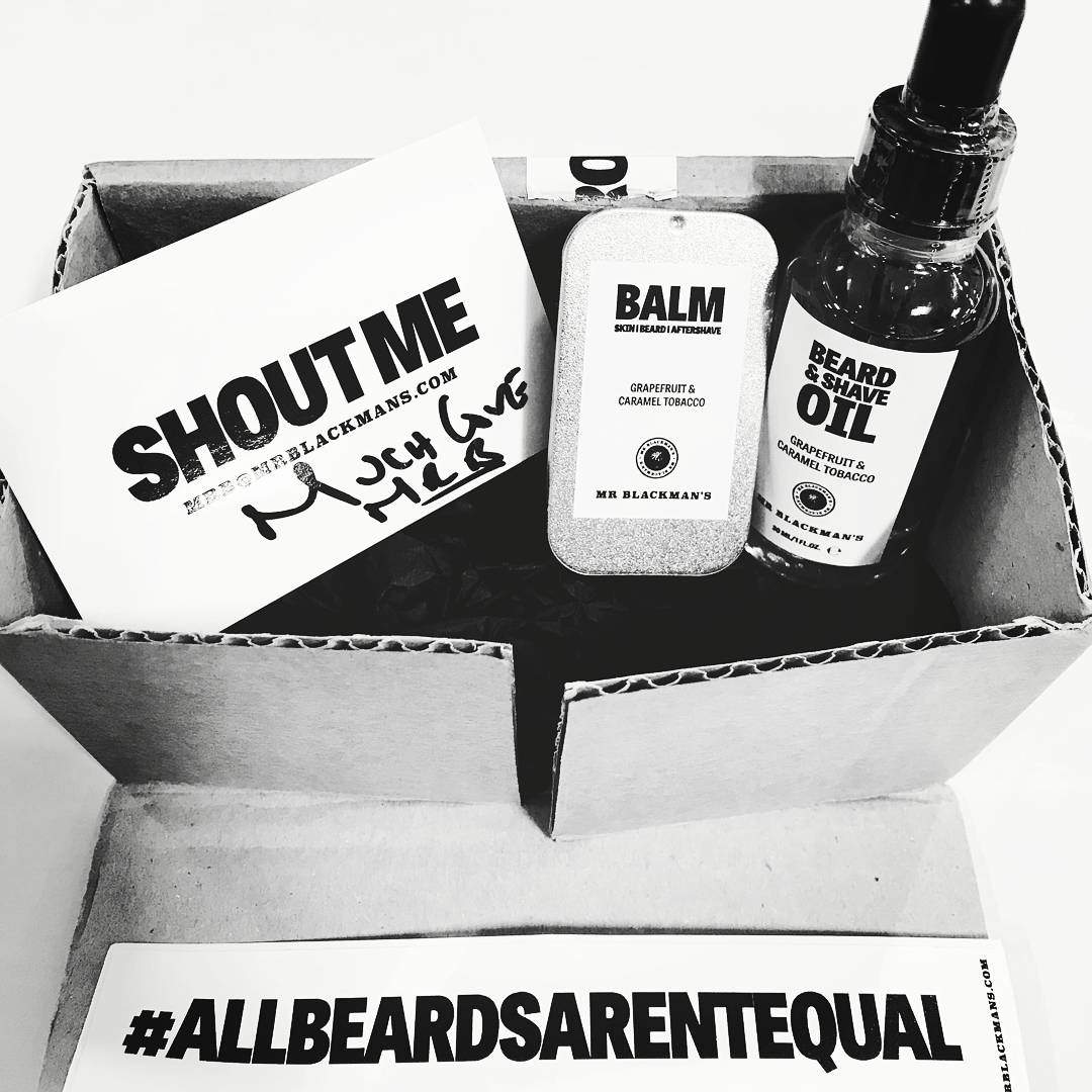 MrBlackmans's tweet photo. When customers send you a photo telling you they can't wait to use.
Big up Mr Sargeant ππΎπ₯
#HappyCustomers #Beardgame #AllBeardsArentEqual https://t.co/6VsCc1uj9i