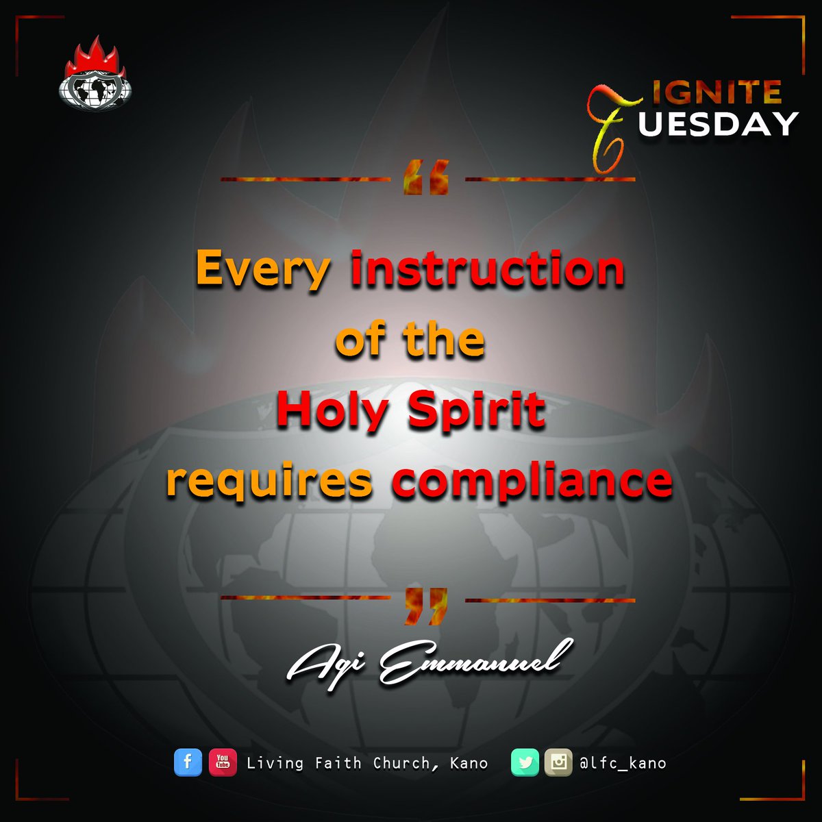 lfc_kano's tweet photo. It's a new day today. 

#IgniteTuesday
#PstAgiEmmanuel https://t.co/4YpF9NGFNc