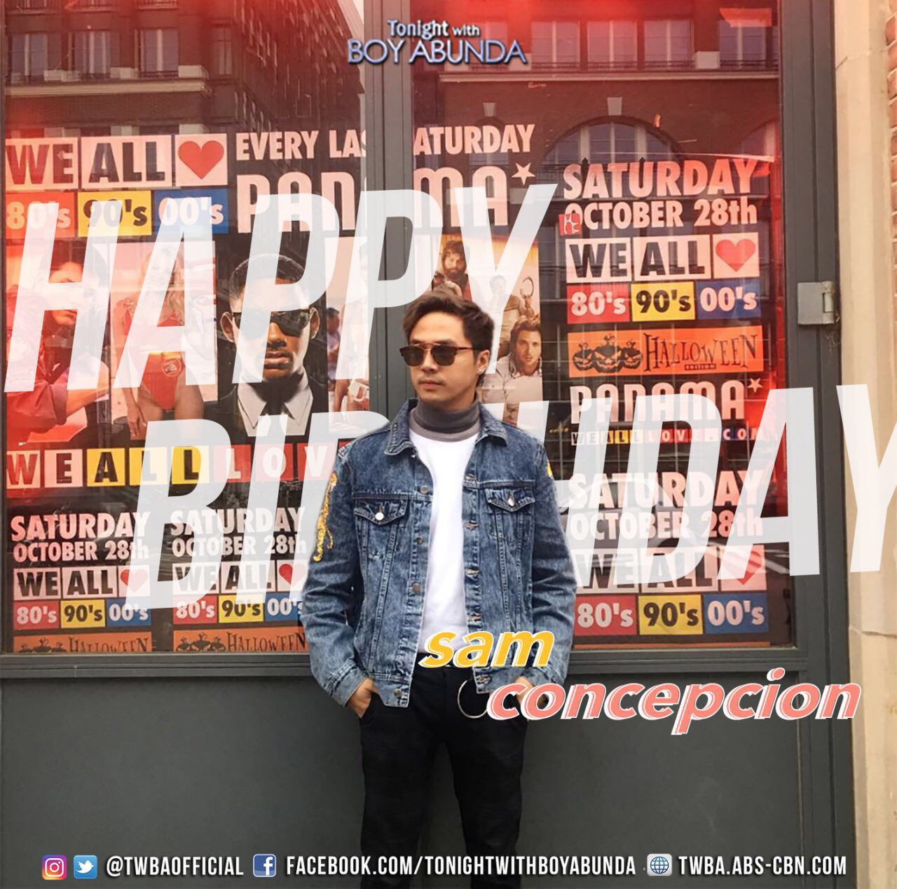 Happy Happy Birthday Sam Concepcion! Enjoy your day!( : ) 