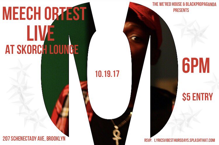 MeechOrtest's tweet photo. 10.19.17 My First Headline Make Sure Y'all Pull Up , 
Gotta Be More Active On Twitter Sorry For Not Tweeting As Much https://t.co/9mwqCx9mFv