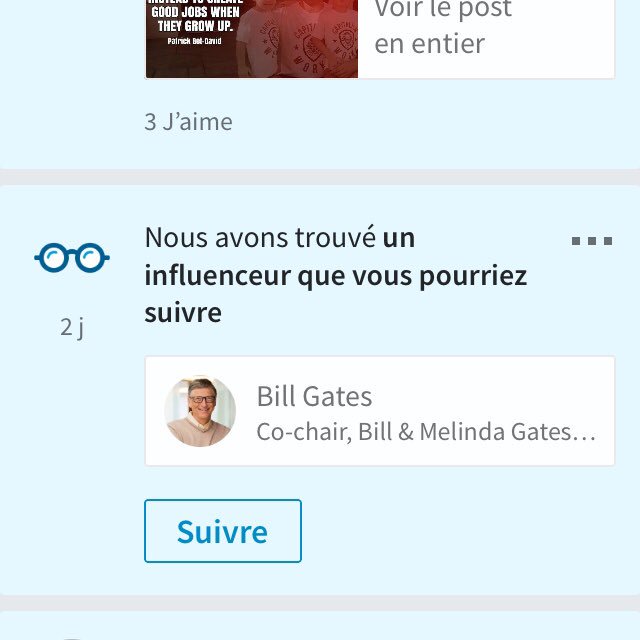 martialcivade's tweet photo. @LinkedIn merci, je n’y avais pas pensé ! https://t.co/X56TWOro6X