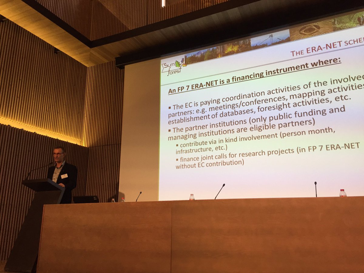 Marcpalahi's tweet photo. Today at @europeanforest in Barcelona participating at #sumforest ERA-Net final meeting. Building the European forest research area https://t.co/tR0FP5sPMi