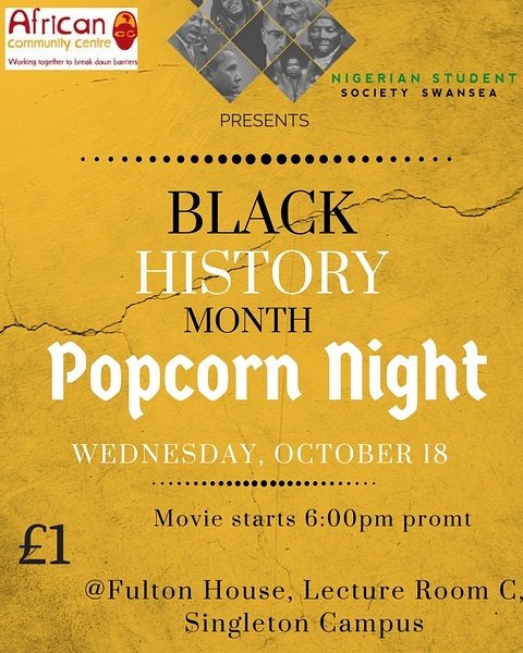 Hope you all are looking forward to our popcorn and movie night which will now be in Lecture Room C, Fulton House🎉
It's going to be fun!!