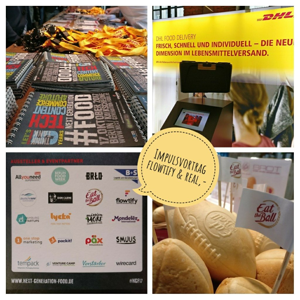 Flowtify's tweet photo. #NGF17 #flowtify berichtet über das gemeinsame Pilotprojekt mit real,- in der Kalkscheune heute 14:15 https://t.co/g5z0lPH8m3