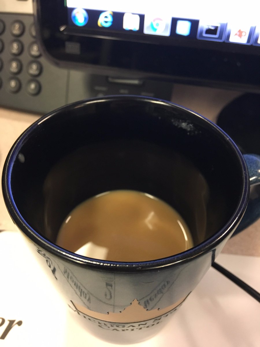 It's good to be back from #vacation! Happy Tuesday mid-Michigan. I got my #coffee going! See you in a few! <a href="/wlns/">WLNS</a> #6NewsThisMorning
