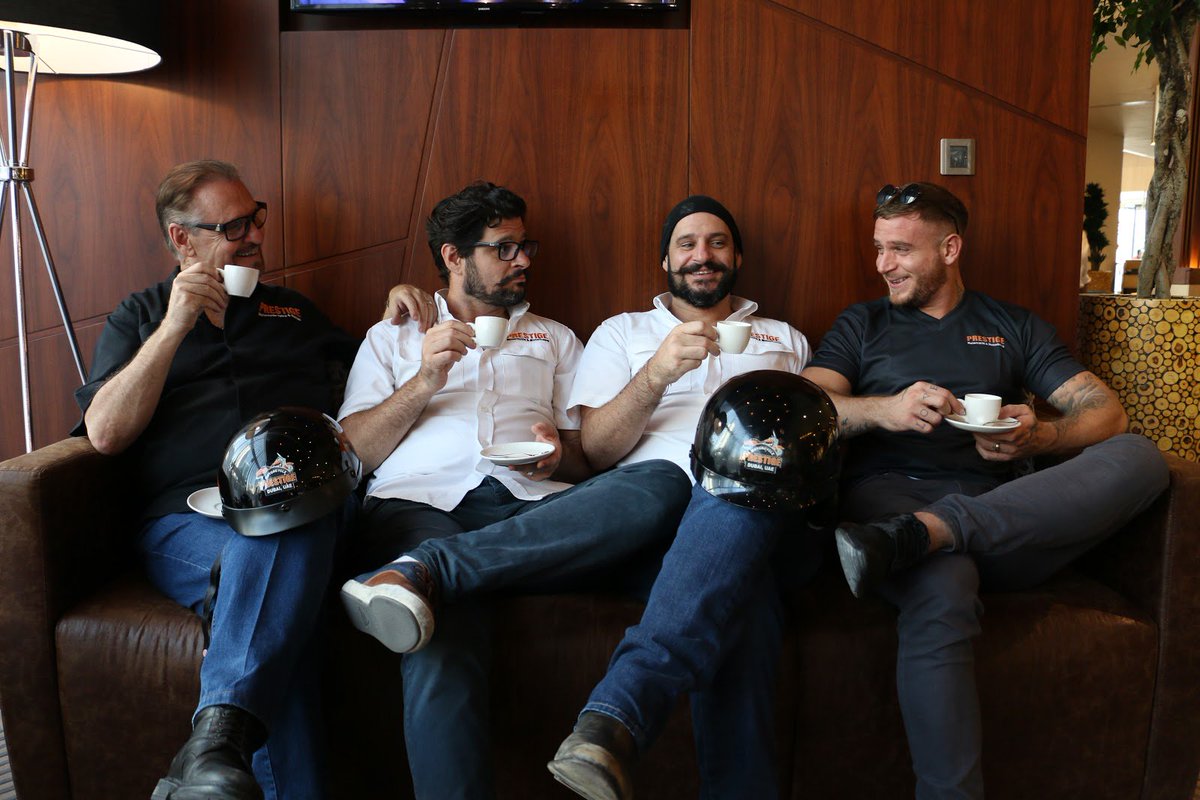 LOCALinDXB's tweet photo. Big men, little cups. Topping up their fuel tanks with our delicious espressos.
+971 4 2476630 or email local@trypdubai.com
See you there. https://t.co/qMWv4jLJKW