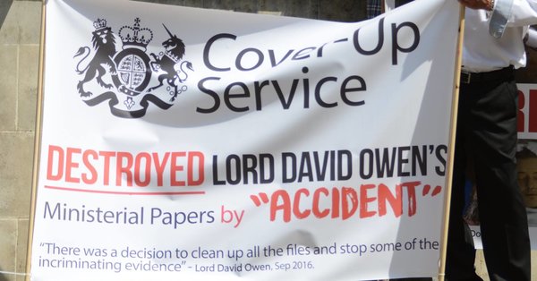 Department of Health cannot run Contaminated Blood Inquiry, must be new department now and appoint a chair. thndr.me/ztTuWf