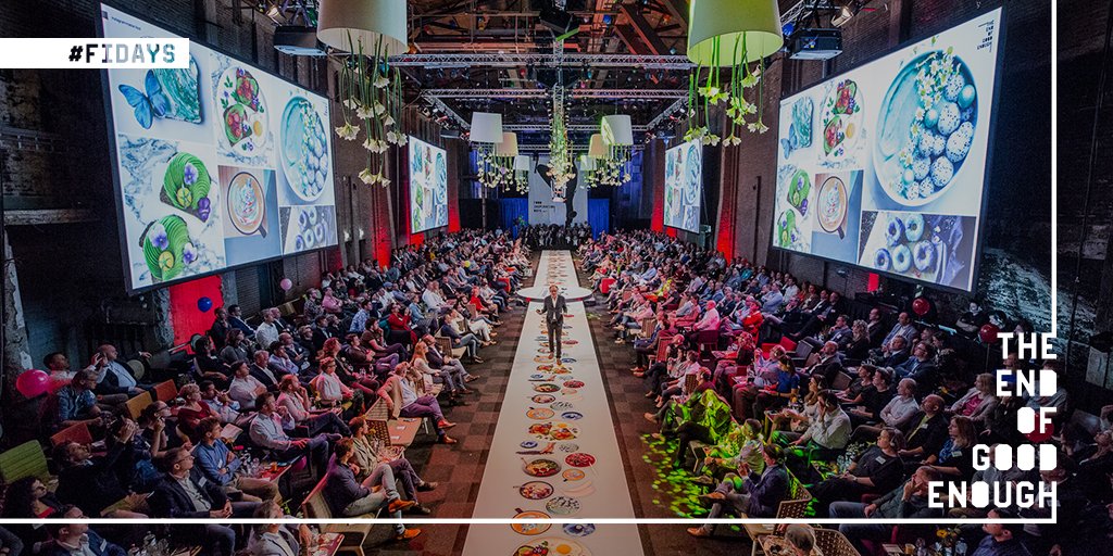 Dag twee van #fidays is van start! <a href="/Hanssteenbergen/">Hans Steenbergen</a> neemt de bezoekers vandaag mee in een wereld waarin goed genoeg niet meer voldoende is!