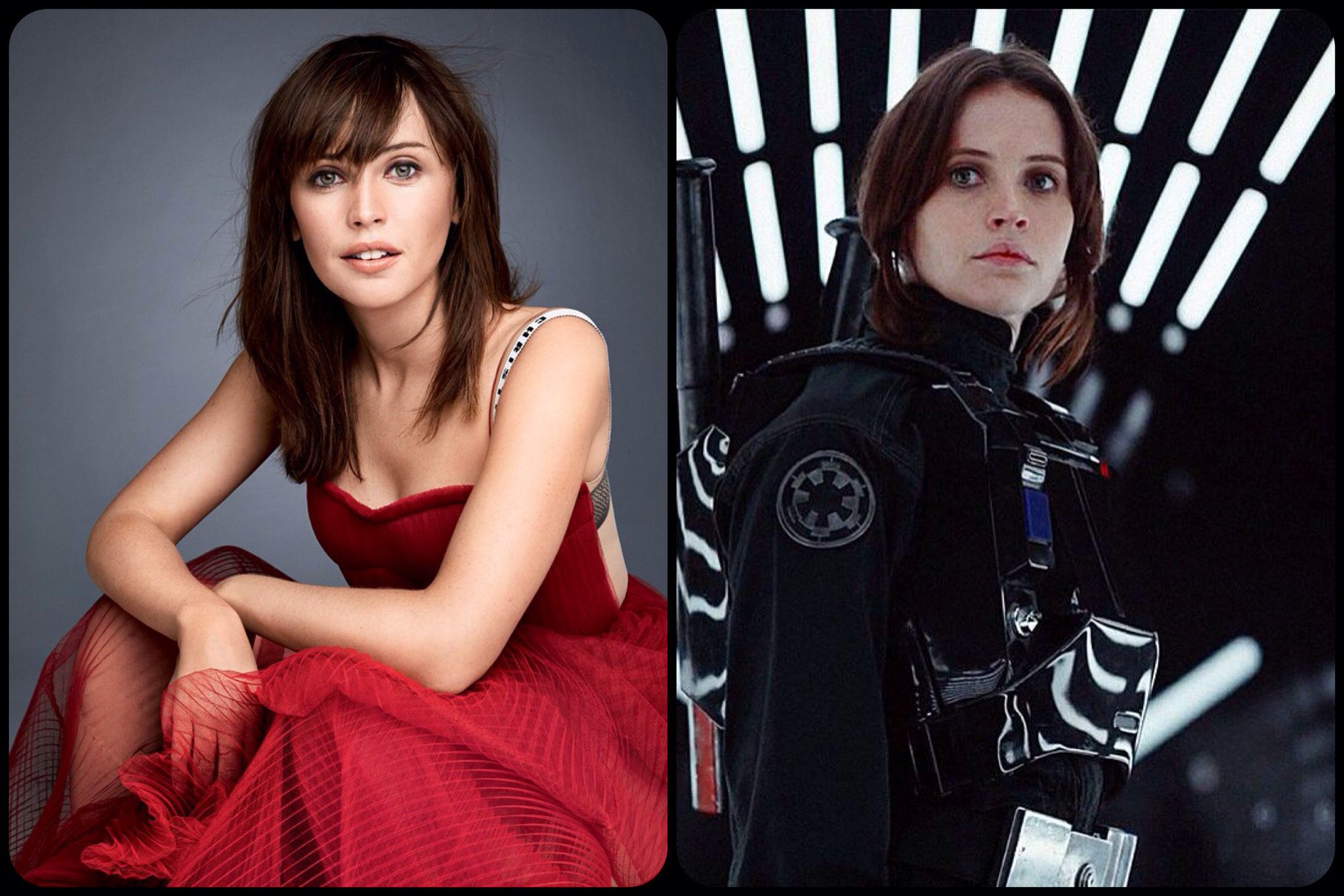 Happy birthday to Felicity Jones, aka Jyn Erso.  