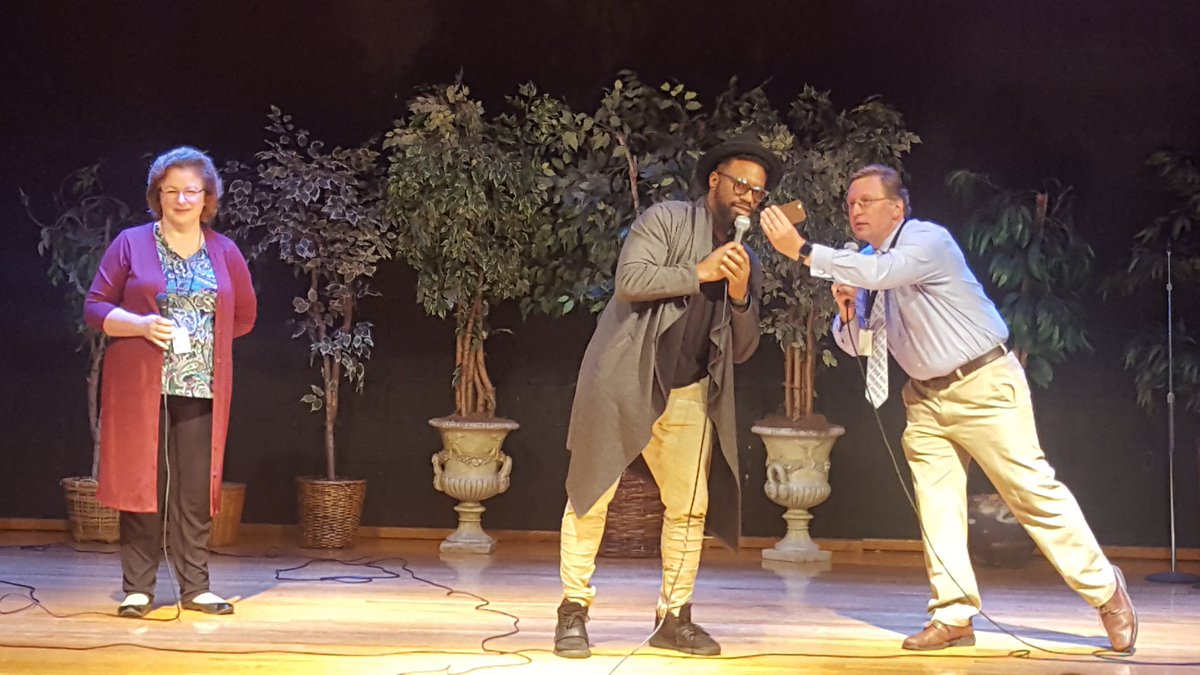 t10blaine's tweet photo. Getting poetic with @MayhemPoets #WeAreChesterNJ https://t.co/NKNQlTXQpv