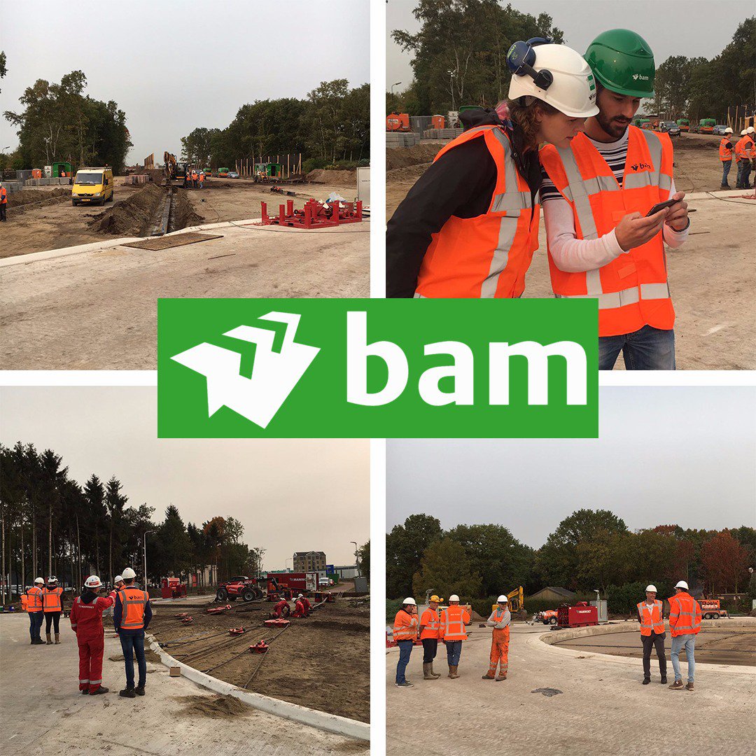 MT <a href="/werkenbijBAM/">Werken bij BAM</a> Rotonde op plek geschoven en eerste 3D geprinte betonnen fietsbrug geopend! #innovatie #3Dprinting bit.ly/2xLTeaQ