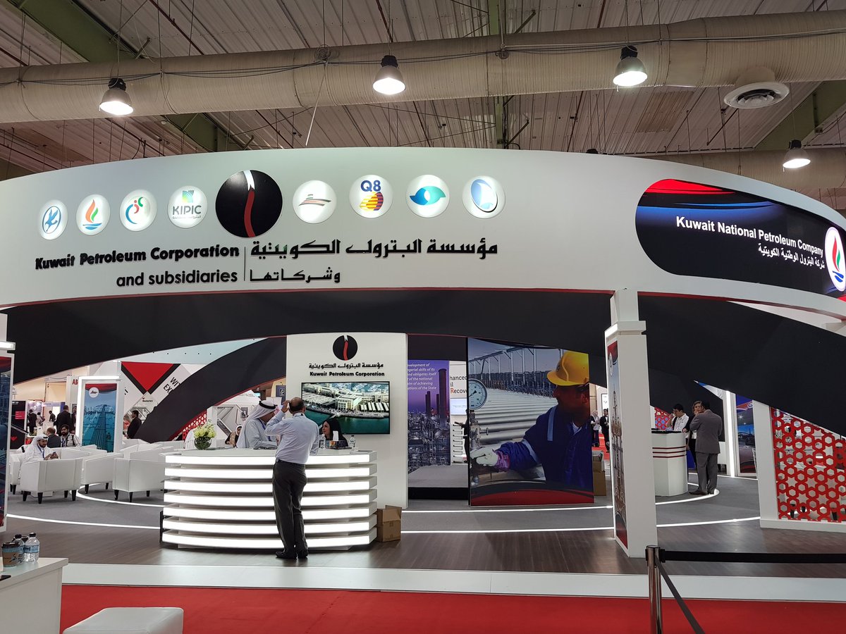 Thunaiyaan's tweet image. جناح مؤسسة البترول الكويتية وشركاتها التابعة في معرض #KOGS2017 في ارض المعارض.

#knpc #kpc #kogs