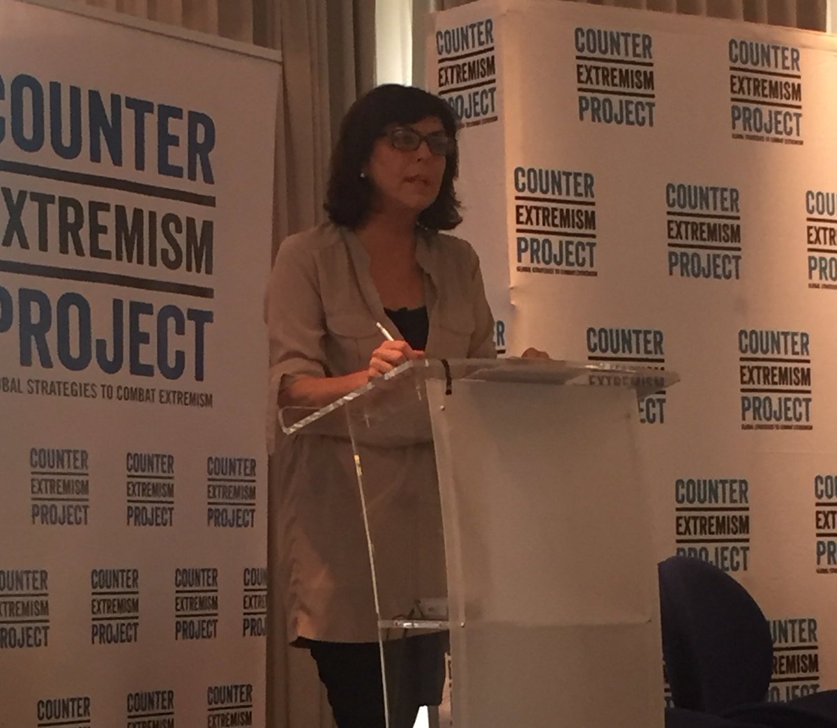 FightExtremism's tweet photo. . @JoelleMilquet Special Advisor to @JunckerEU &amp; Former Belgian Deputy Prime Minister opens our afternoon session #BuildingAlliances https://t.co/zpNrJK2JC7