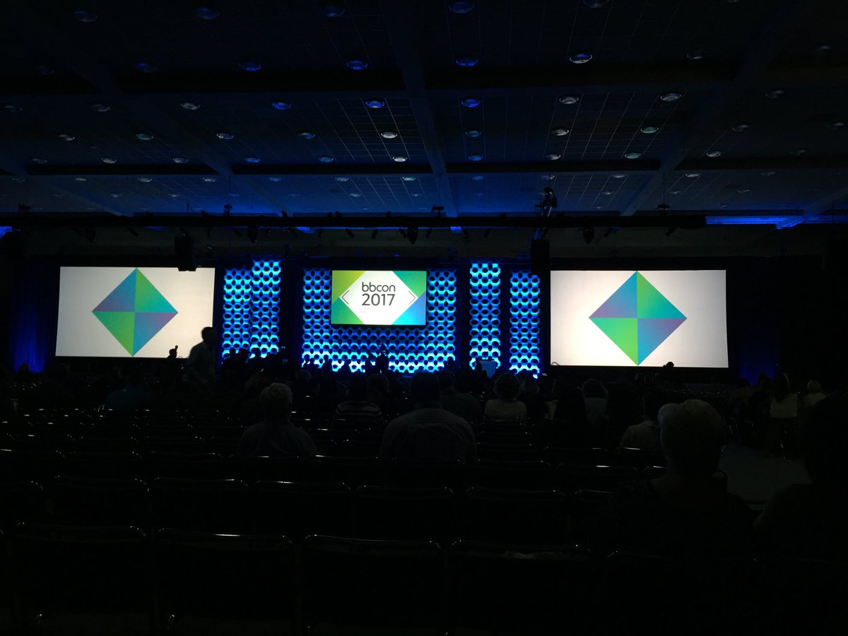 Getting ready for the #bbcon2017 keynote