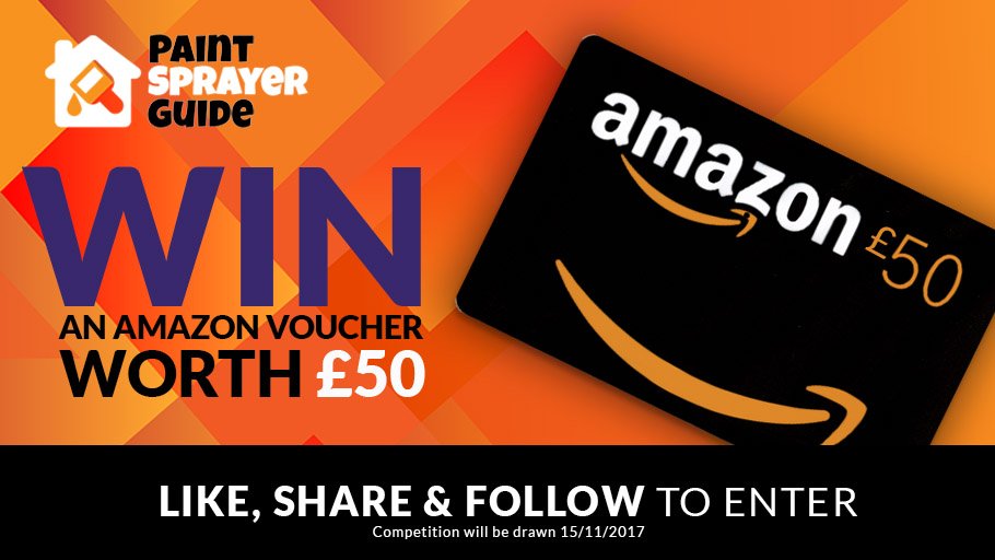 PaintSprayGuide's tweet image. Website launch #competition 🎉🎉 WIN this £50 Amazon Gift Card 🎁 🎁 in time for #XmasShopping. LIKE &amp;amp; SHARE PPL!!! paintsprayerguide.com