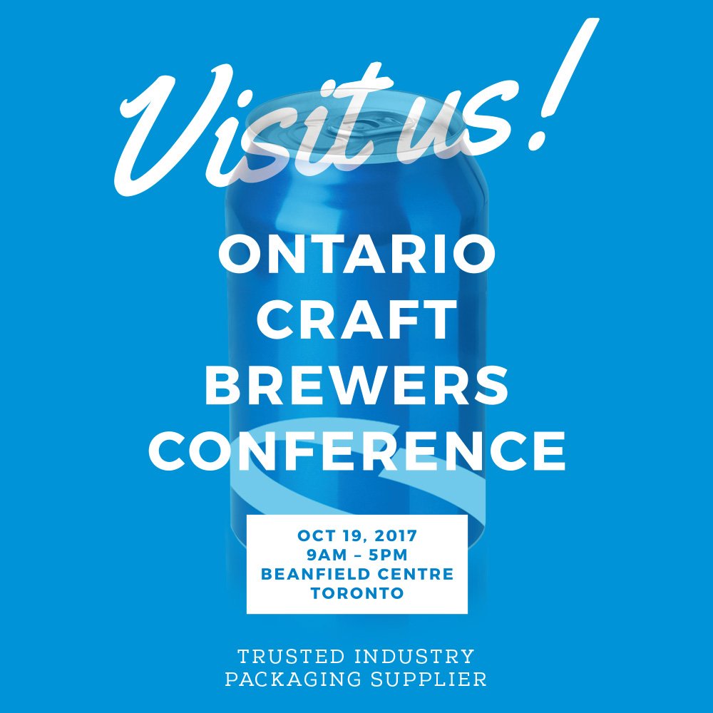 crawfordpkging's tweet photo. Visit Booth #49 at the #OCBC2017 in #Toronto on Oct 19th to learn how we support #CraftBeer! https://t.co/h4tNMQh2ZG #TravelTuesday https://t.co/BDOJj8BP98