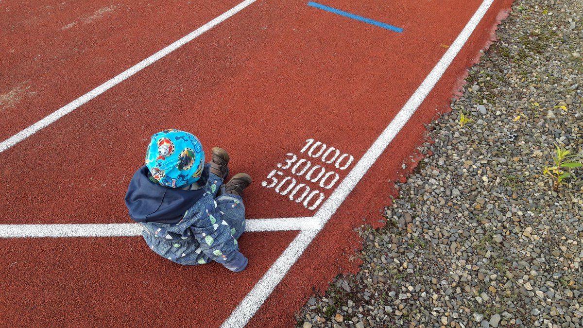 Here we go! #1yearold #trackandfield #juoksu