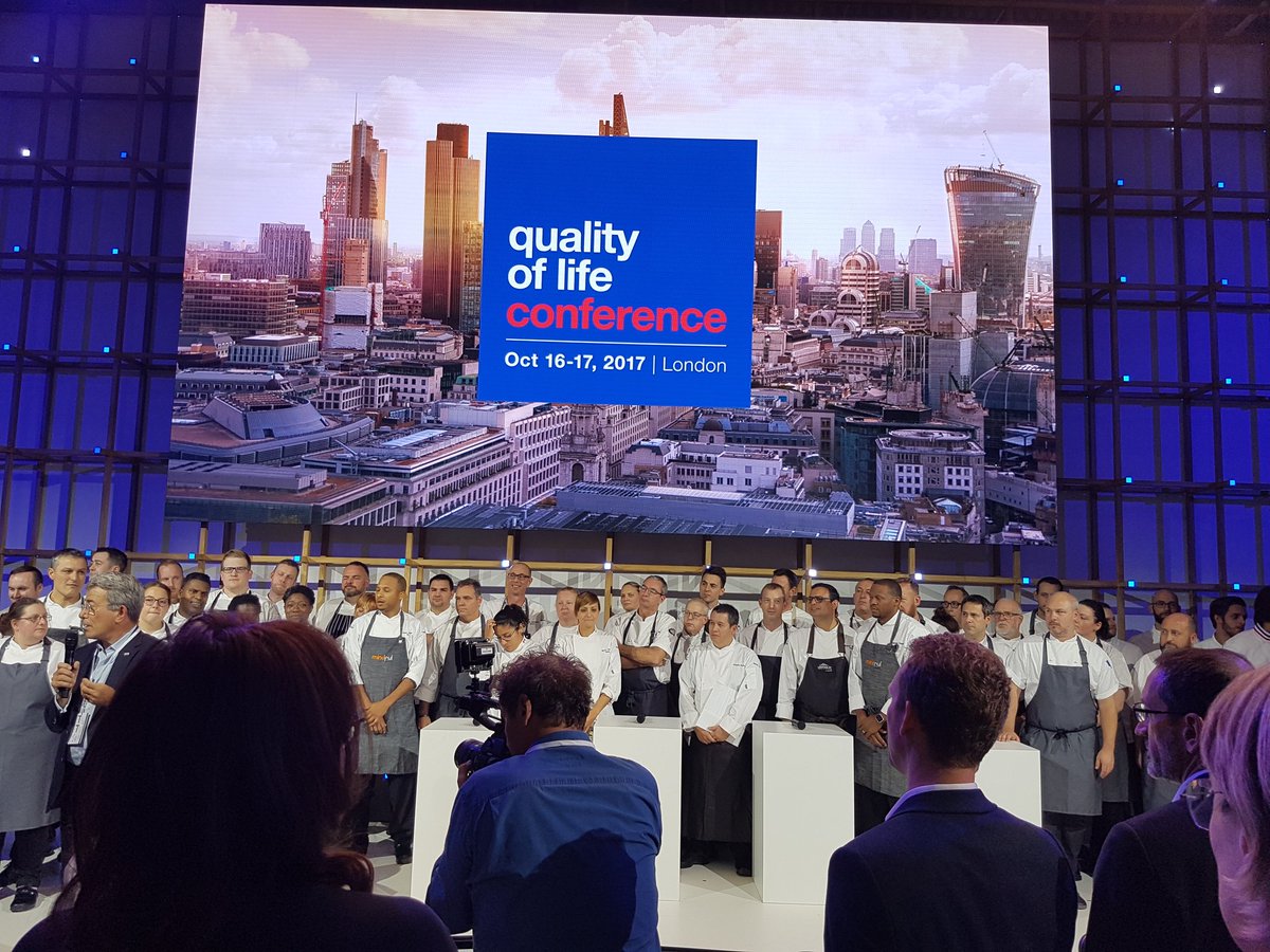 Nina_Dircom's tweet photo. #QoLConference showcasing @SodexoGroup global culinary expertise. BRAVO! https://t.co/DztgietRLg