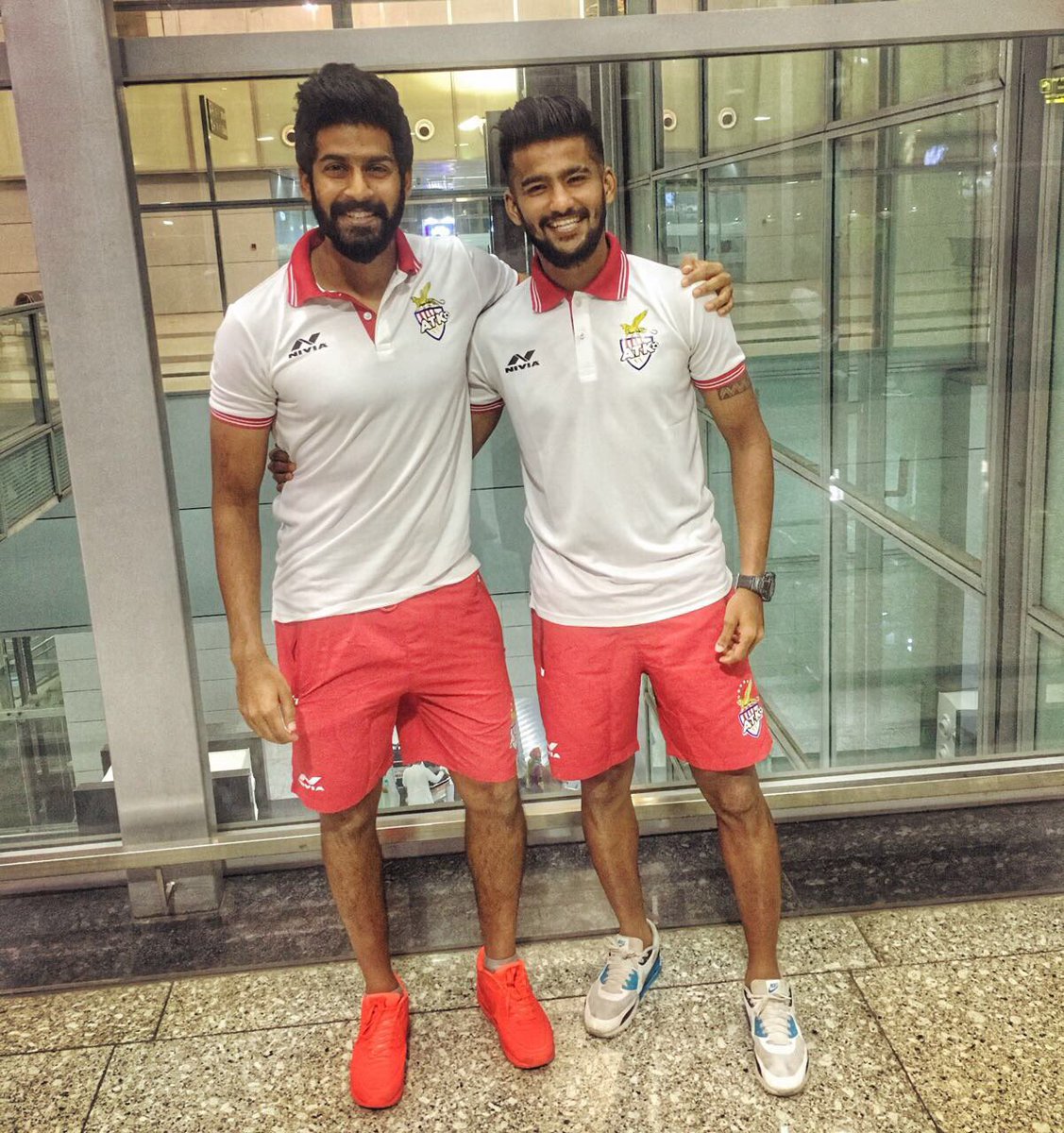 Ashutosh_mehta1's tweet photo. From Mumbai to Aizawl  to kolkata ,10 years and strong ! On our way to Dubai to begin a new chapter in our footballing career @jayeshrane11 https://t.co/q2ofLw6tLX