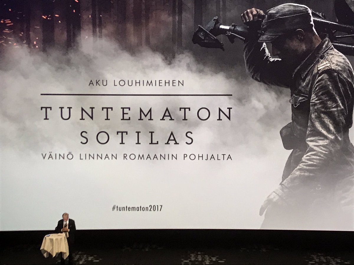 AnnareettaV's tweet photo. #tuntematonsotilas2017 https://t.co/C4v7g7a2en