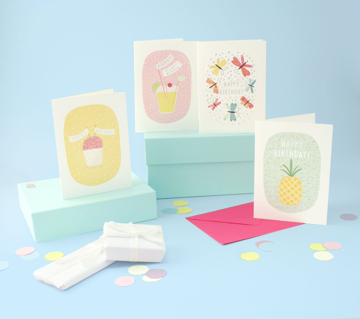 Quirky and fun, we love our peachy range and the gorgeous designs by Katherine Hartley!