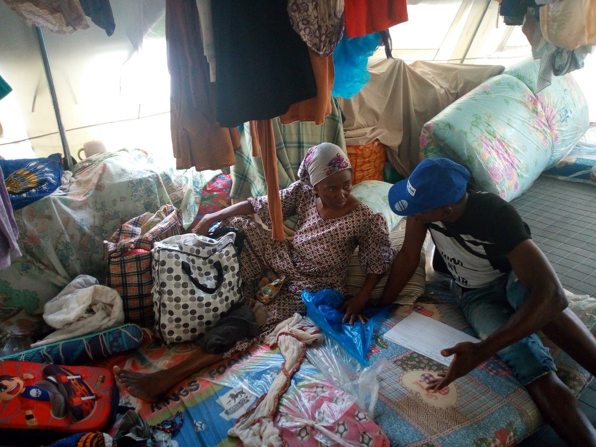 LaminSwaray1's tweet photo. Collecting information from affected people of mudslide and flood victims in old skool camp on how they feel living in the camp #Y2LLDT https://t.co/1F7CuLWK6n