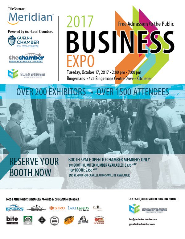 GKWCC's tweet image. Our Business Expo is today from 2-7pm @Bingemans ! Admission is FREE to the general public! Tasty samples &amp;amp; a chance to WIN a grand prize!