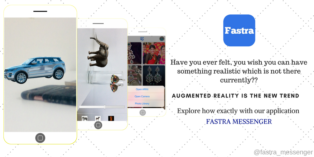 FASTRALLC's tweet photo. Augmented Reality at it best!
all in the FASTRA Messenger! https://t.co/DAFPlkqiPv