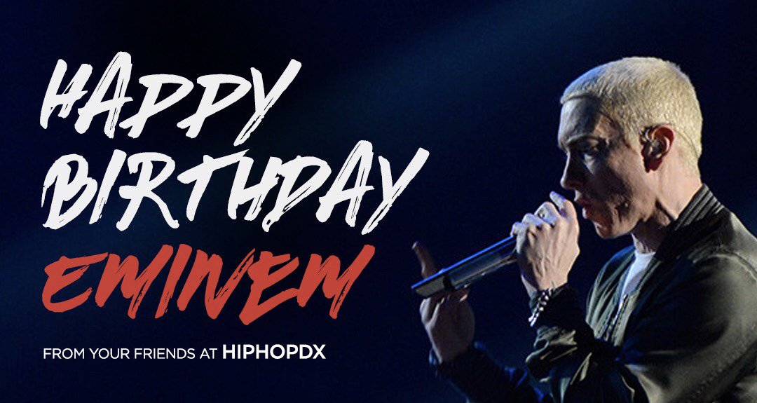 Happy Birthday to Remessage and Comment your favorite track from the Rap God! 