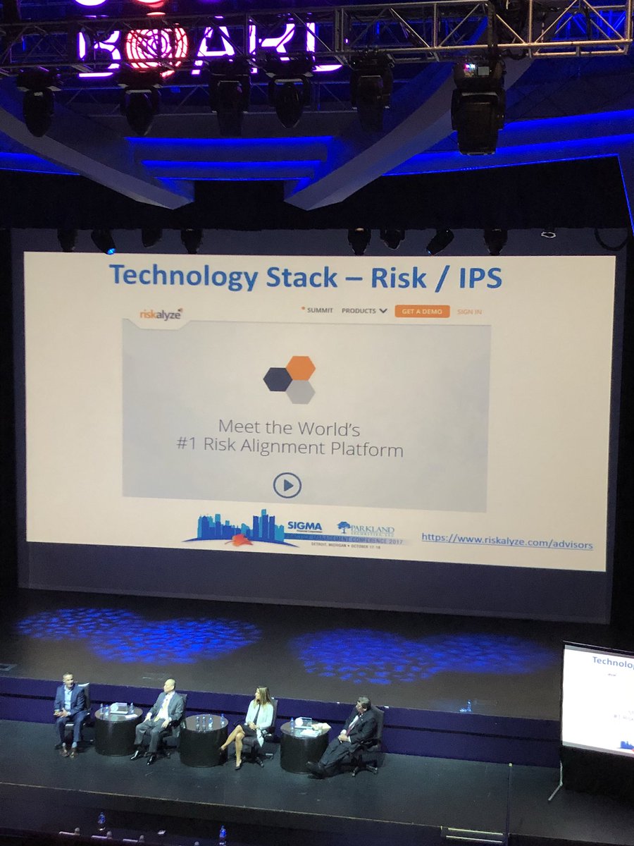 holzerfinke's tweet photo. Riskalyze partnership with Sigma and Parkland announced! @AaronKlein https://t.co/Jksm0nXbyD