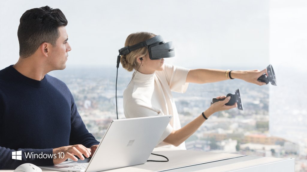 Windows's tweet image. The #Windows10 Fall Creators Update begins rolling out today, offering breakthroughs in creativity: msft.social/QxVll3