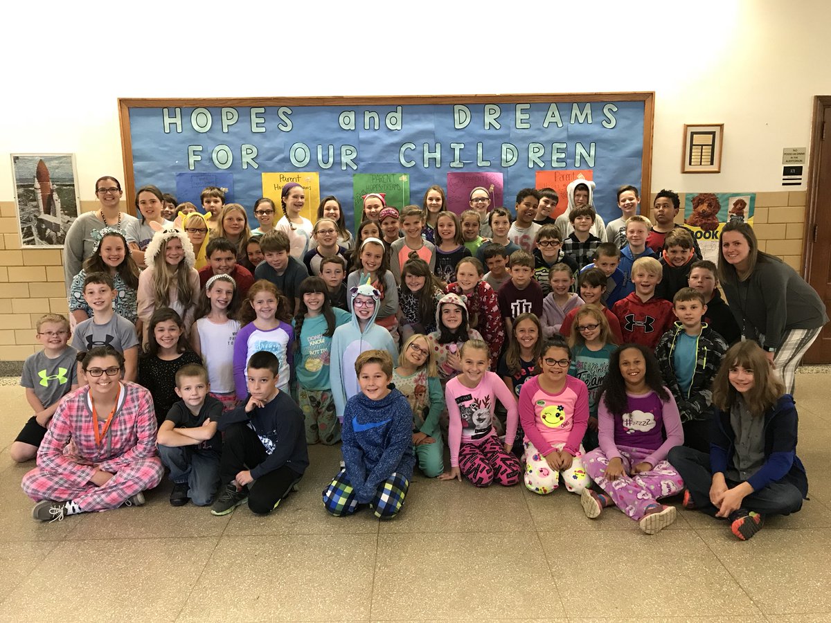 amandamaeharris's tweet photo. PJ Day!! #positiveconsequences #canandaiguaproud #PESinspire https://t.co/IoG6GQJu7V