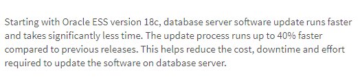 Netsoftmate's tweet photo. Oracle Exadata System Software 18c: Faster Database Server Software Update!
#Netsoftmate #Exadata #Oracle #Exastack https://t.co/x9gYxjTuRU