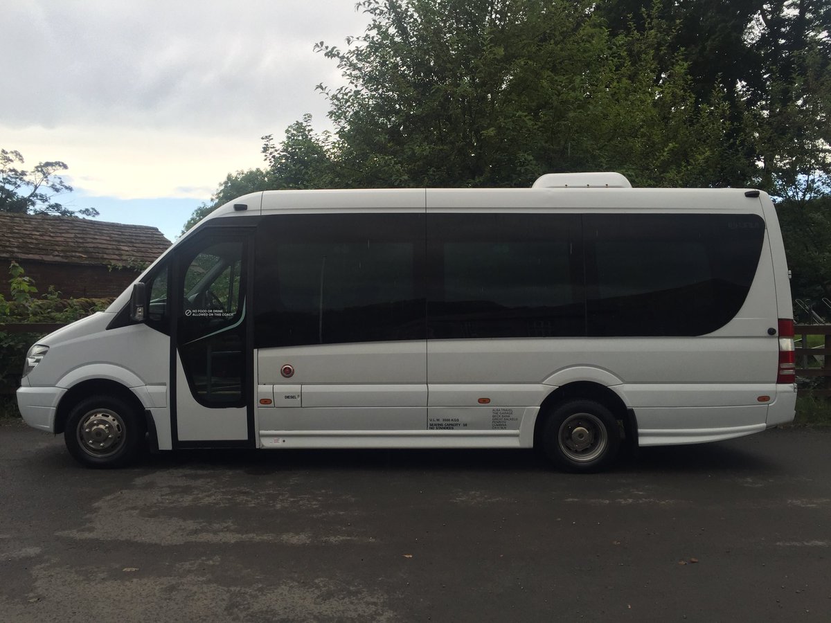 alba_travel's tweet photo. FOR SALE

2010 Mercedes-Benz UNVI Sprinter
Manual gearbox
16 reclining half leather seats
130,000 miles
£20,950 plus VAT

Call 01768 870219 https://t.co/1wH4yBZqjI