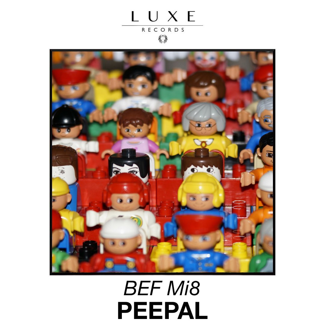 luxerecords's tweet photo. .@Befmi8 - Peepal  OUT this Friday! https://t.co/ifRCll22ox