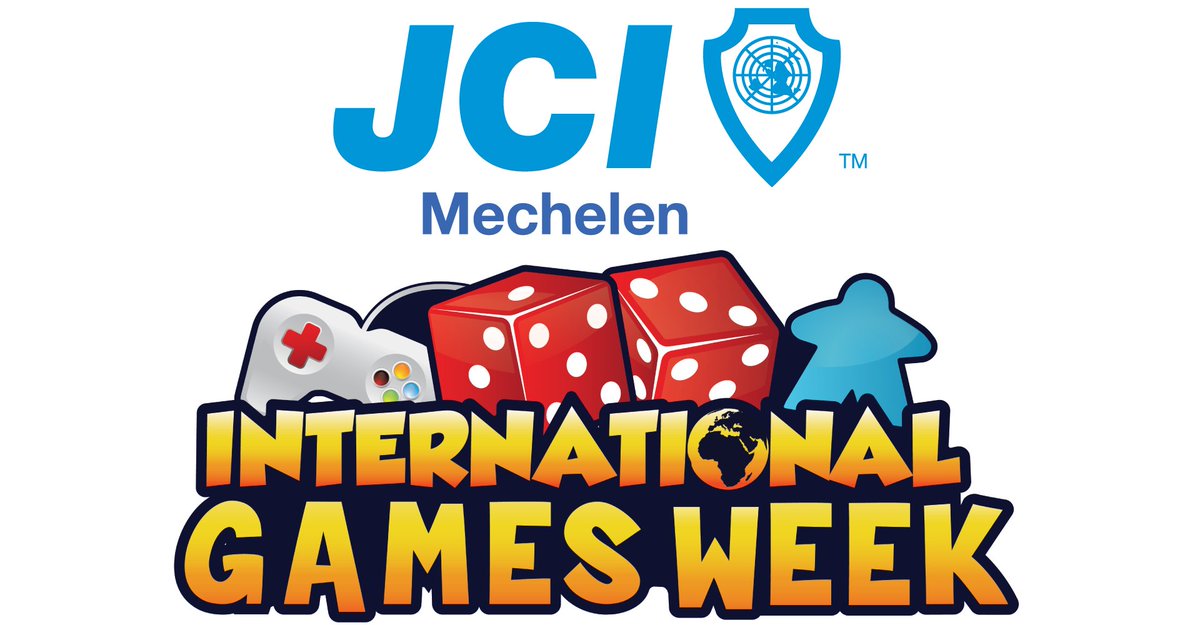 JCI Mechelen neemt deel aan "International Games Week". Inschrijven kan op onze website! tinyurl.com/yauvzeog #boardgames #withoutlimits