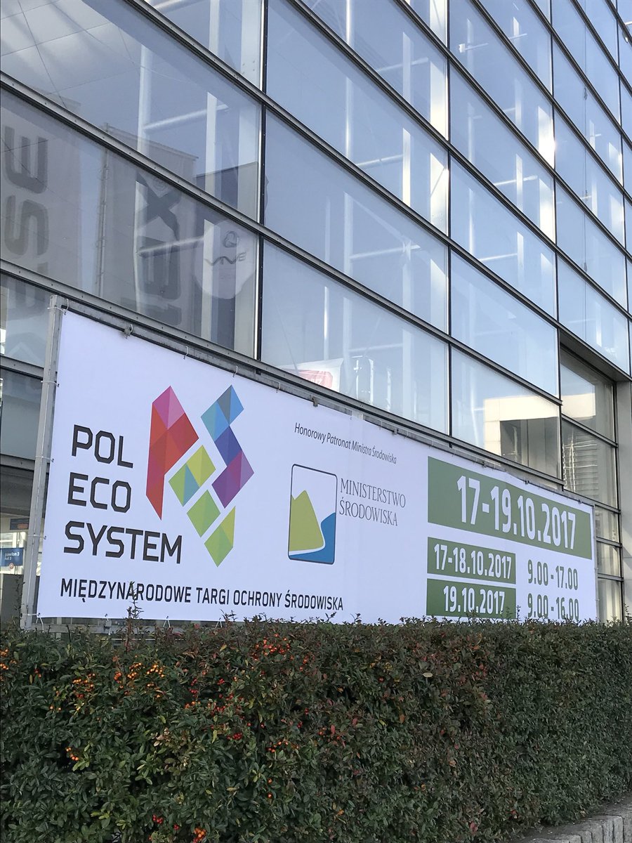 Arctik_EU's tweet photo. #EUETV today @ POL EKO SYSTEM Fair in #Poznan, Poland #CircularEconomy https://t.co/SG2nR6V7H0