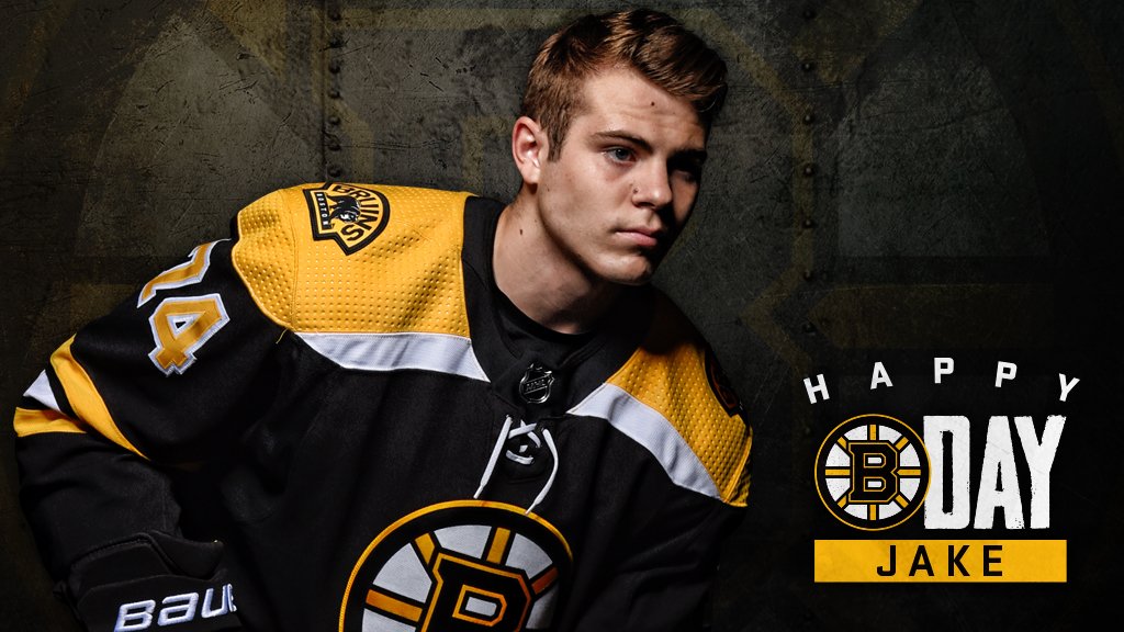 NHLBruins's tweet photo. Happy Birthday, @JDebrusk! 🎂 https://t.co/pQVvuvtQhC