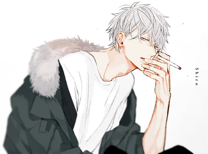 色素が薄い人(シロ/MODS) 