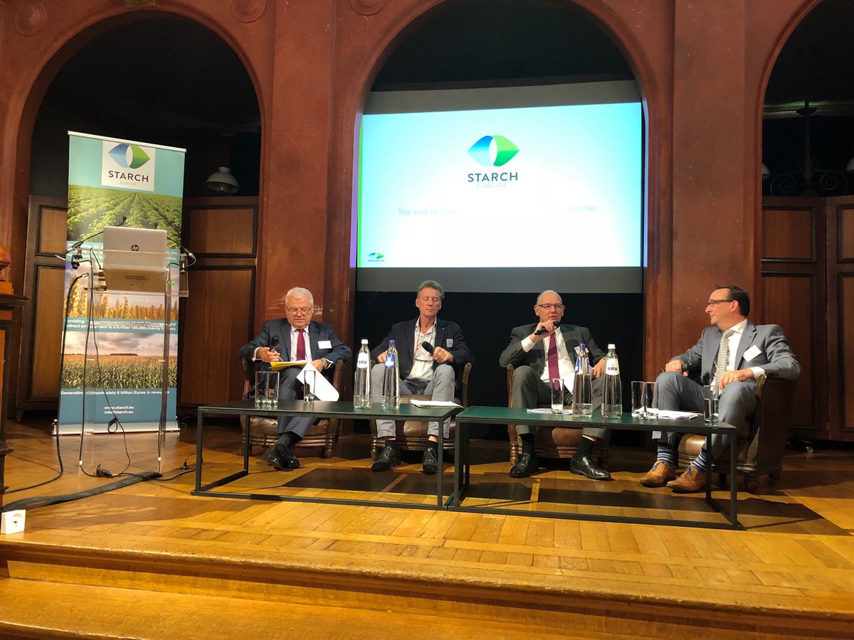 EUSugarUsers's tweet photo. CIUS celebrating the end of sugar quotas #StarchEurope Conference https://t.co/TQYKmMrmzD