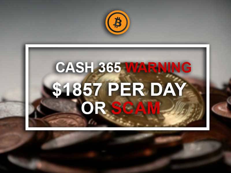 BinaryOSheriff's tweet image. Cash 365 Warning; $1857 per day or Scam? - binaryoptionsheriff.com/cash-365-warni…