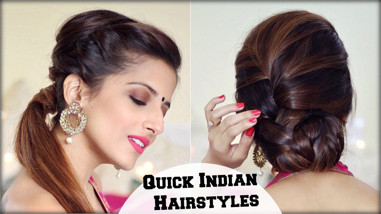 5 easy hairstyle for diwali special  quick hairstyle  simple hairstyle   cute hairstyle  YouTube