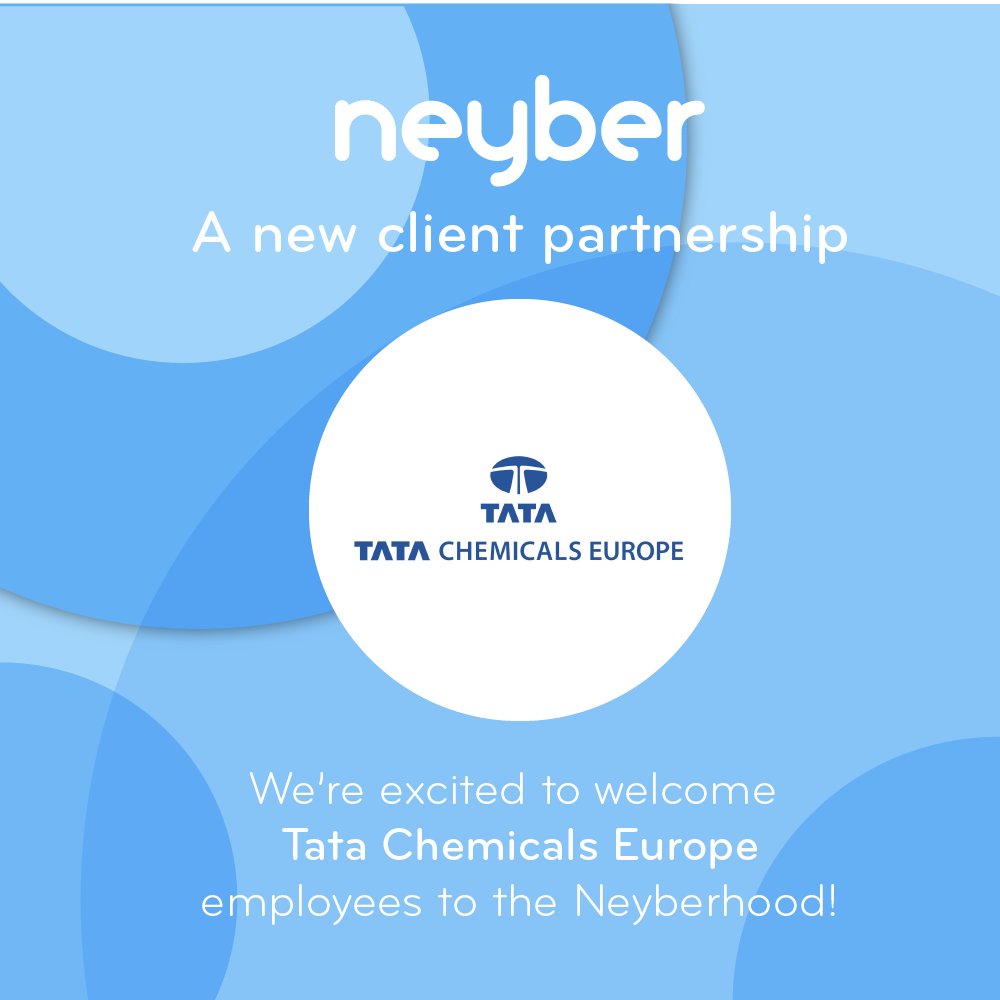 helloneyber's tweet photo. Welcome to the #Neyberhood @TataChemicalsE! We're so excited to help improve the #FinancialWellbeing of their employees #HelloNeyber https://t.co/CMqyHw972A