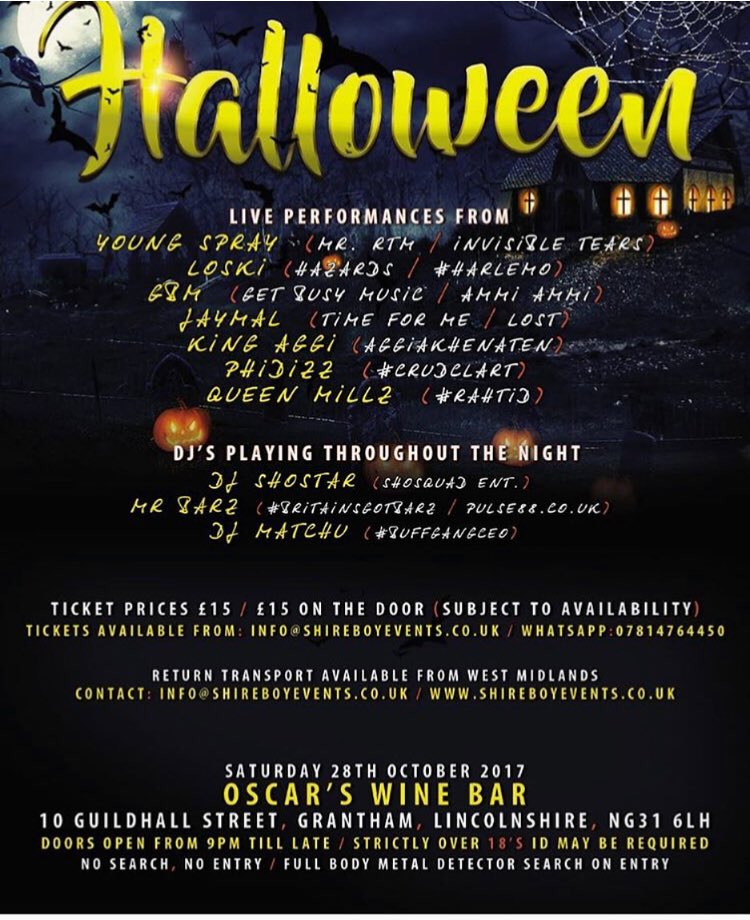 28th October Catch Me @ This Event