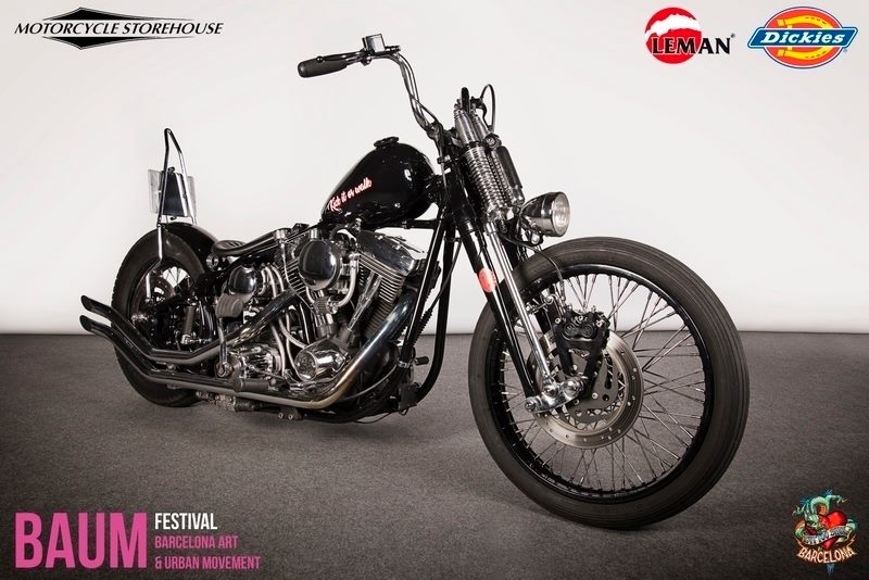 El 3r premio del #BikeShow de #BaumFest 2017 fue para la moto "Mediohuevo" de V&amp;V Strokers Barcelona!! 🥉