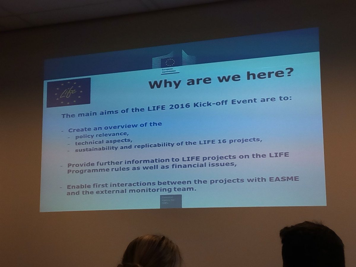 CETENMA's tweet photo. Hoy estamos en #Bruselas conociendo los proyectos #LIFE16 🌍
CETENMA participa en el proyecto #WASTE2BIOFUEL 🌿
#LIFEkickoffs @LIFEprogramme https://t.co/OjigTSvkIq