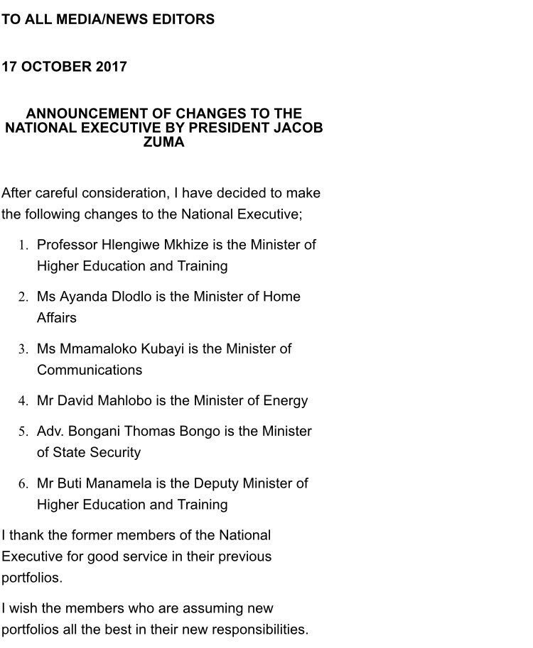 UlrichJvV's tweet photo. Again, Pres Jacob Zuma?! 😰🙃 #CabinetReshuffle https://t.co/pp670ImEQx