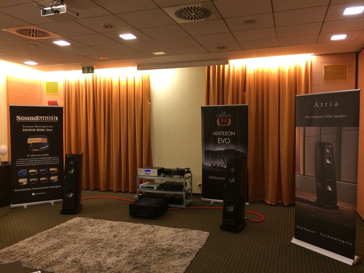 _AudioReference's tweet photo. Gran Galà Padova 17 #AltaFedeltà #ProAc #Rockport #Gryphon #EmmLabs #Michell #Pass #Bryston #SME #Soundsmith #DigiBit #KimberKable #Atacama https://t.co/XtxFQ1NnIw