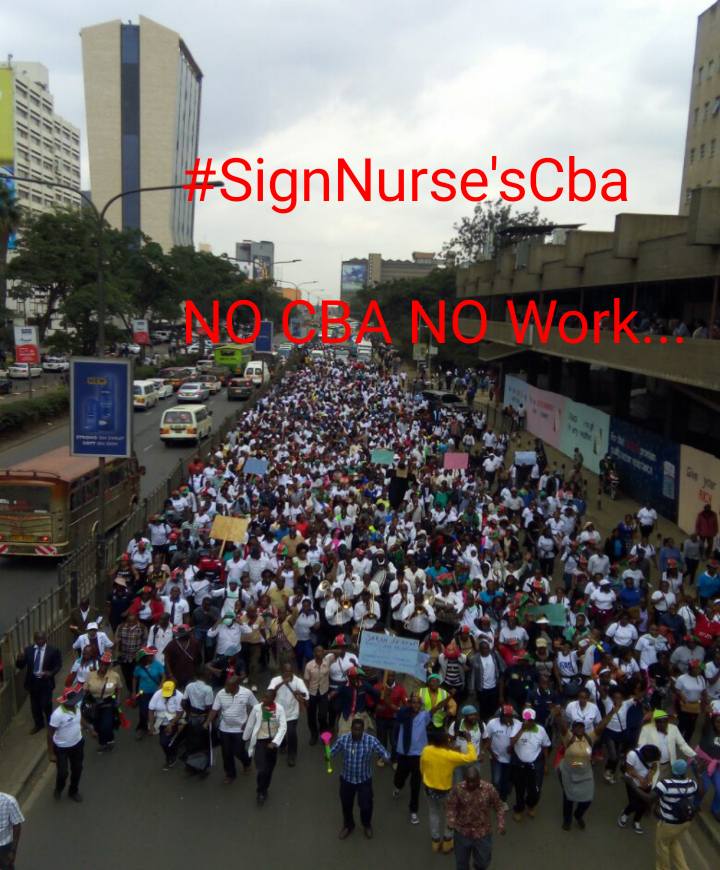NURSEACTIVISTKE's tweet photo. Nurses r on the front line every day, tending 2 the sick, counseling patients on their health&amp;improving healthcare systems #NursesStrikeKE https://t.co/FYZ7lsLVeQ