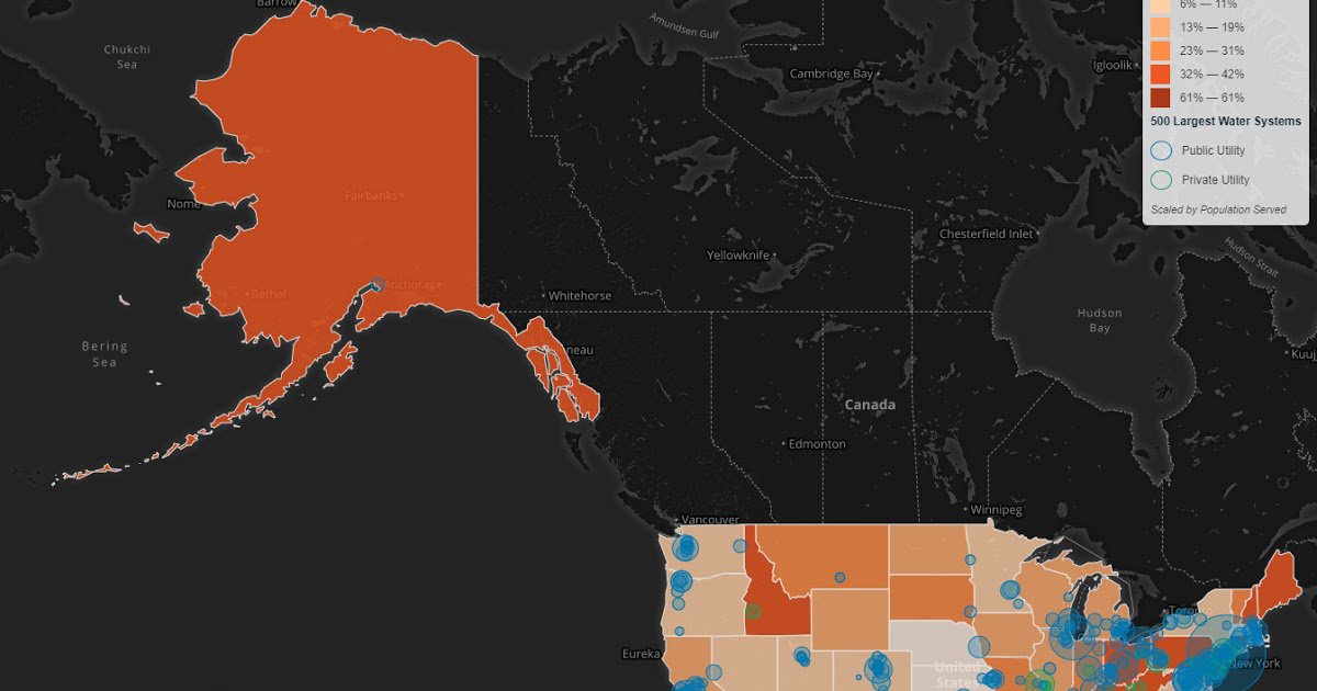 VividMaps's tweet photo. Your Water is Owned by Who? https://t.co/3KmAspHwWJ #Interactivemaps #Resources #USA #Water https://t.co/ZngM19tMfu